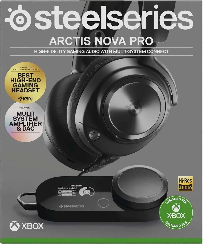SteelSeries Arctis Nova Pro X Noir - vue 5