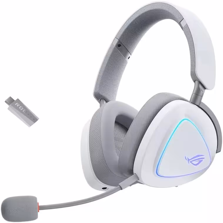 ASUS ROG Delta II Wireless Blanc - vue 1
