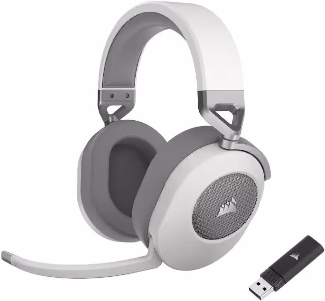 Corsair HS65 Wireless v2 Blanc - vue 1