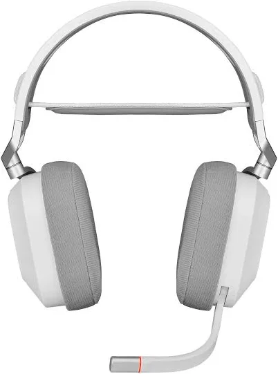 Corsair HS80 RGB Wireless Blanc - vue 3