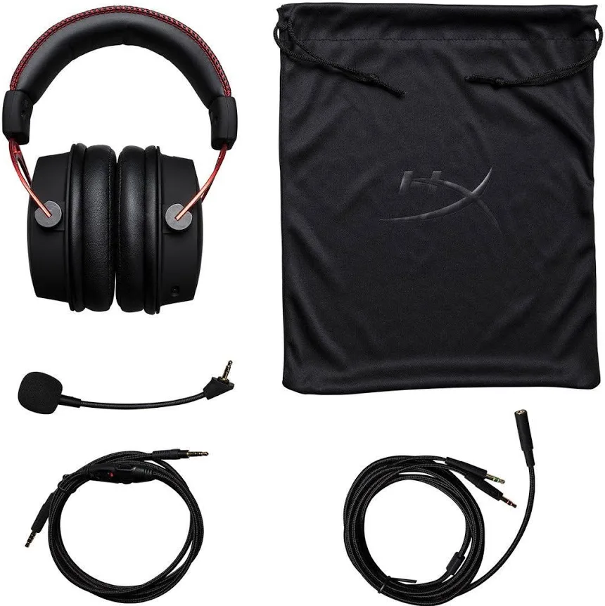 HyperX Cloud Alpha Noir - vue 3
