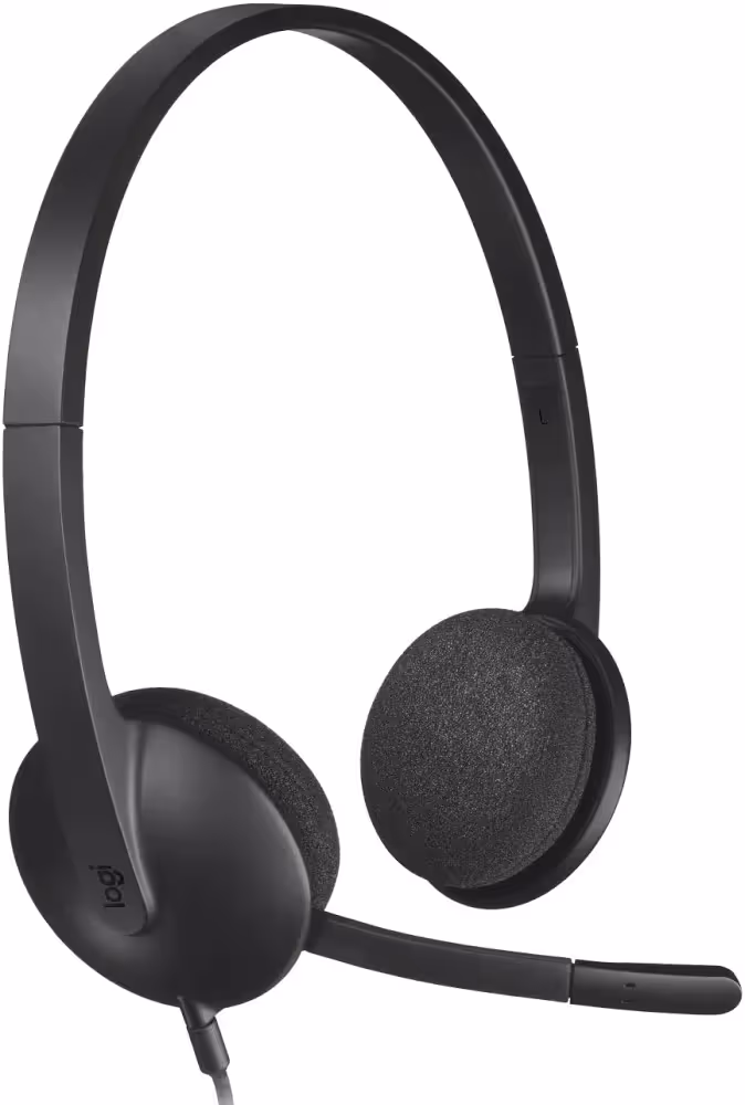 Logitech H340 Noir - vue 1