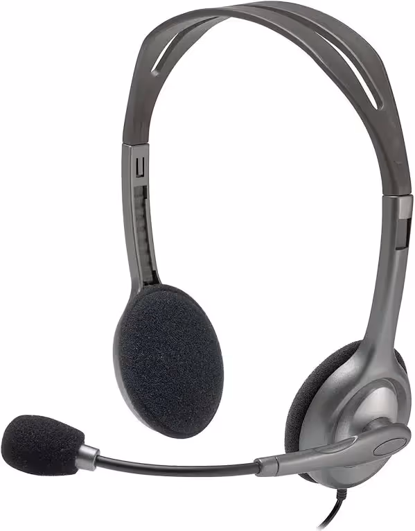 Logitech H110 Noir - vue 1