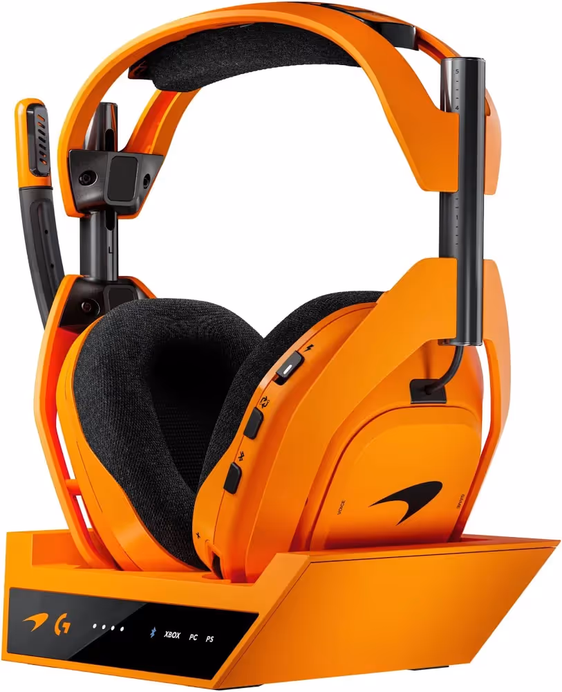 Logitech G Astro A50 X Lightspeed McLaren Edition Rouge - vue 1