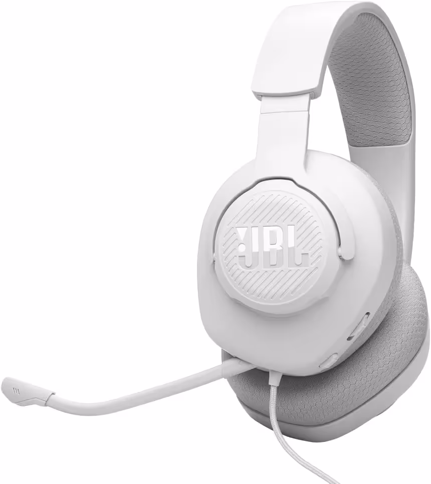 JBL Quantum 100M2 Blanc - vue 1