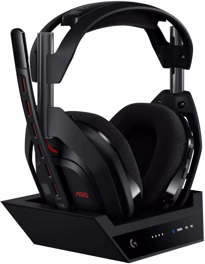 Logitech G Astro A50 Lightspeed Noir - vue 1