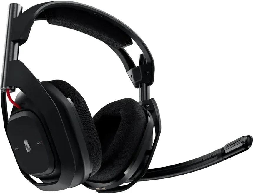 Logitech G Astro A50 Lightspeed Noir - vue 3