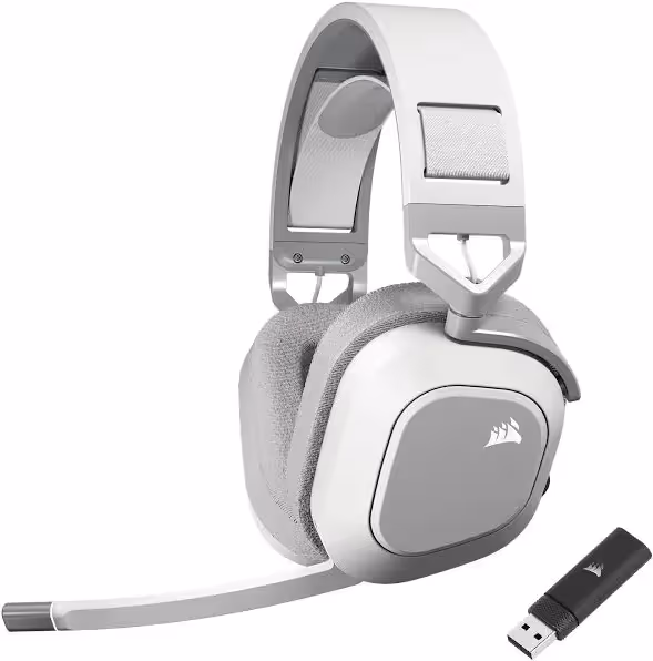 Corsair HS80 Max Bluetooth Blanc - vue 1