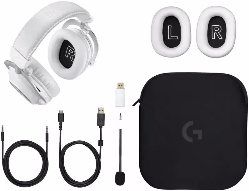 Logitech G PRO X 2 Lightspeed Blanc - vue 1