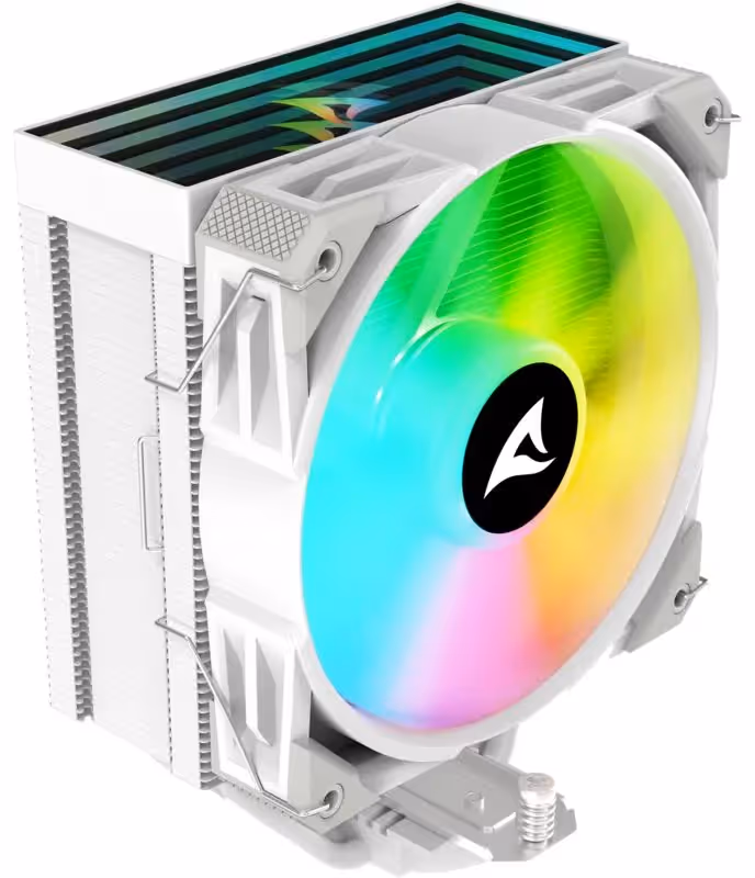Sharkoon A40 RGB Refroidisseur CPU Blanc - vue 1
