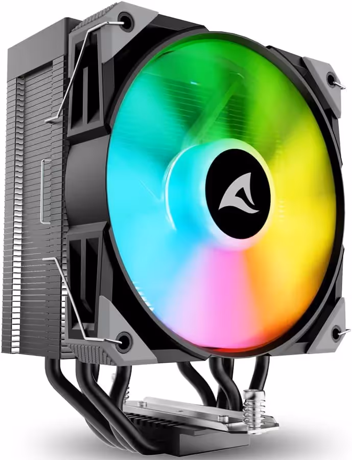Sharkoon A40 RGB Refroidisseur CPU Noir - vue 1