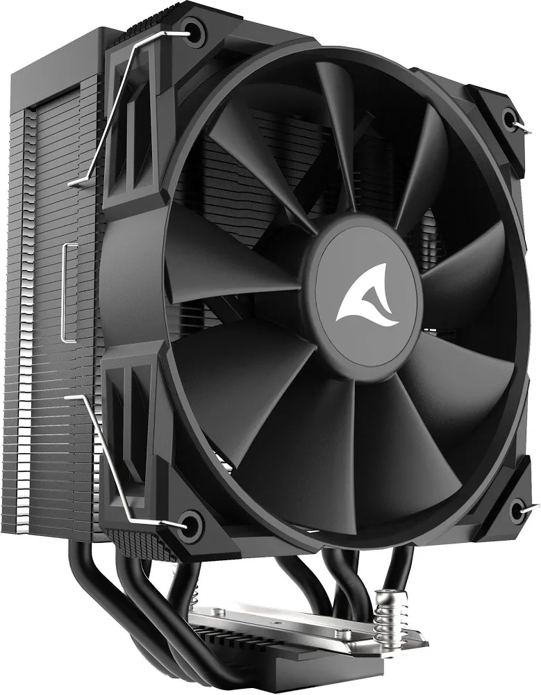 Sharkoon A40 Refroidisseur CPU Noir - vue 2