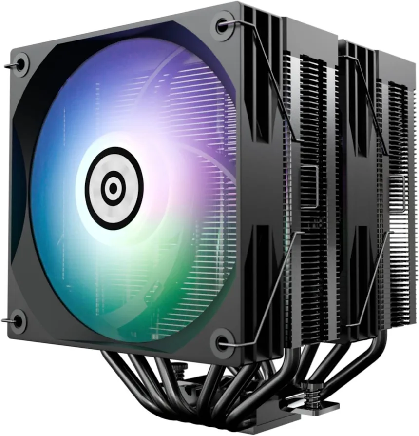 Enermax ID-Cooling ETS-TD60 Digital ARGB - vue 3