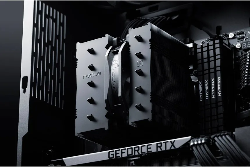 Noctua NH-D12L chromax.black - vue 5