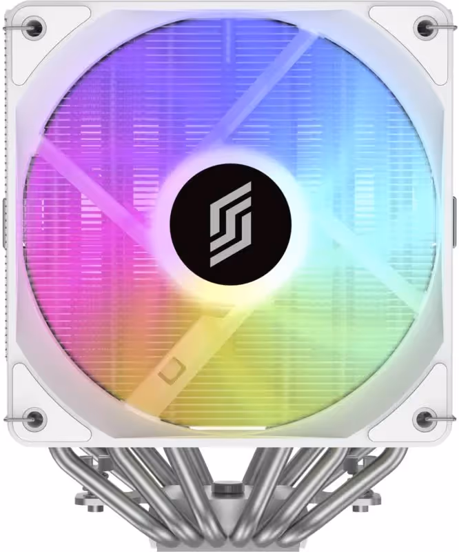 SILENTWARE Titan Blanc Refroidisseur CPU RGB - vue 1