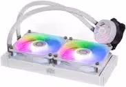 Cooler Master MasterLiquid 240L Core ARGB Blanc - vue 4