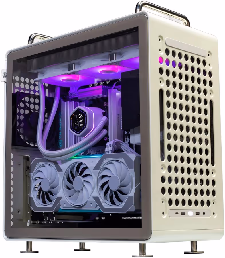 Cooler Master MasterLiquid Core Nex Digital 240 ARGB Blanc - vue 4