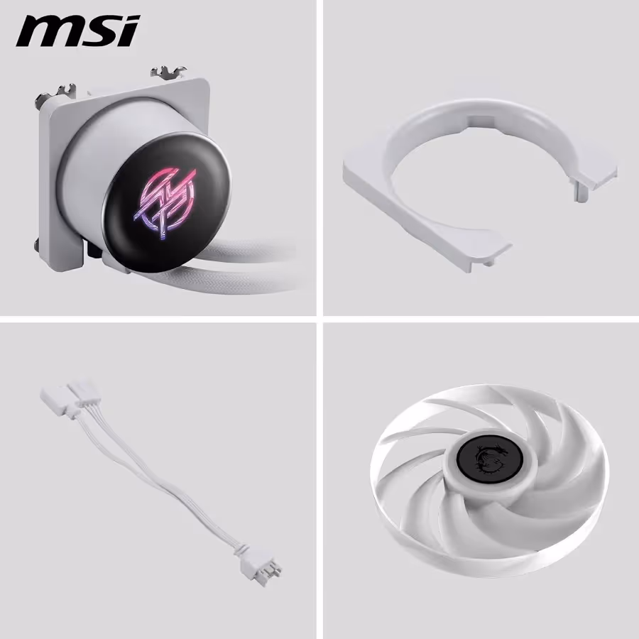 MSI MPG CORELIQUID P13 Blanc - vue 5