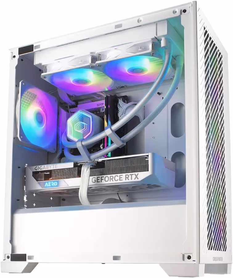 Cooler Master MasterLiquid 360 Core II ARGB Blanc - vue 4