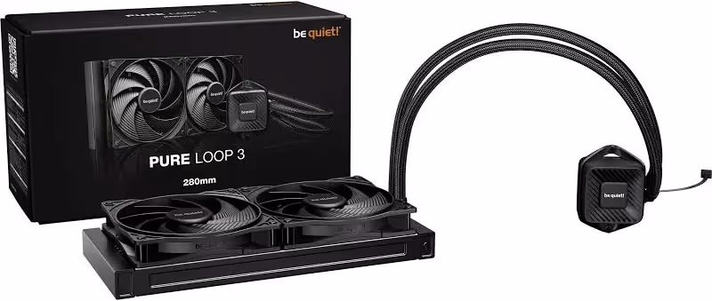be quiet! Pure Loop 3 280mm Noir - vue 3