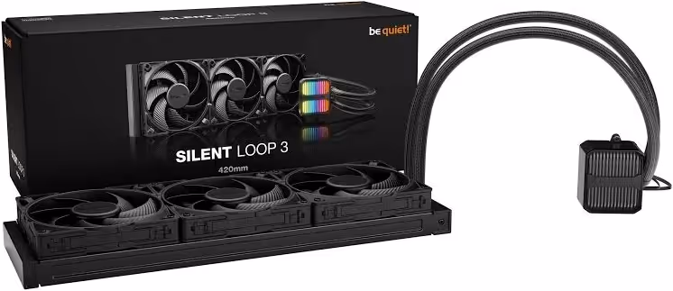be quiet! Silent Loop 3 420mm Noir - vue 2