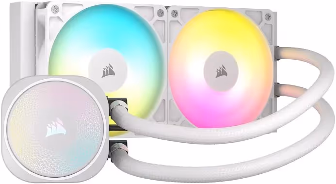 Corsair NAUTILUS 240 ARGB Blanc - vue 3