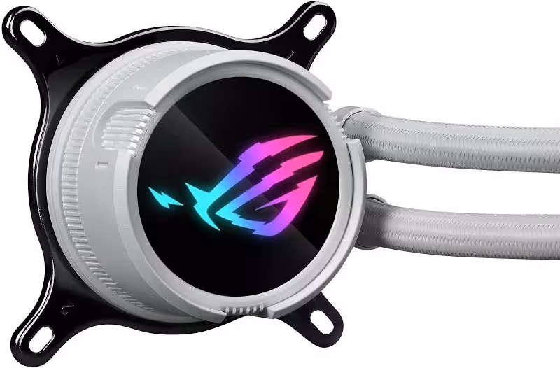 ASUS ROG STRIX LC III 240 ARGB Blanc - vue 3