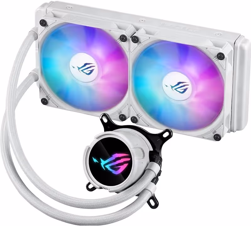 ASUS ROG STRIX LC III 240 ARGB Blanc - vue 2