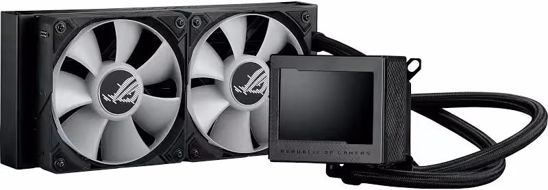 ASUS ROG Ryujin III 240 ARGB Noir - vue 4