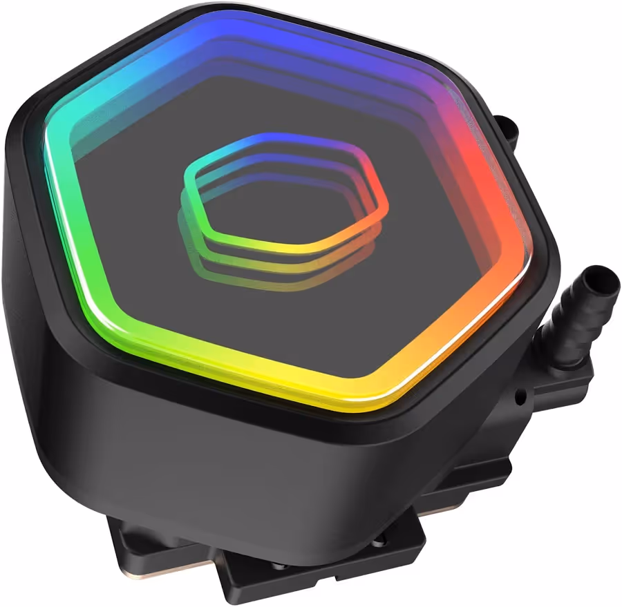 Cooler Master MasterLiquid 240 Core II ARGB Noir - vue 3