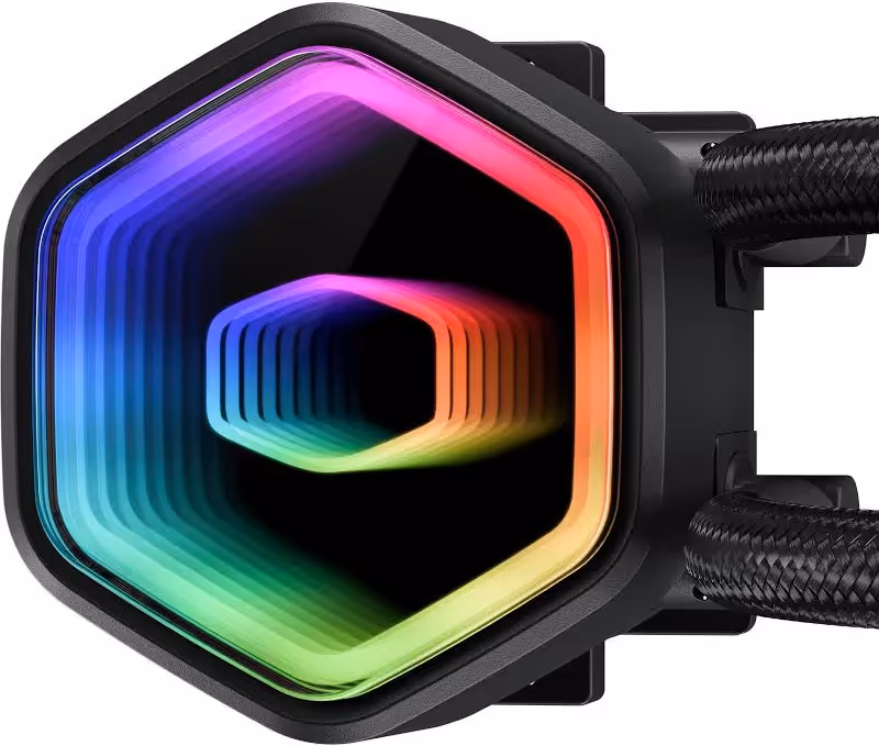 Cooler Master MasterLiquid 240 Core II ARGB Noir - vue 4