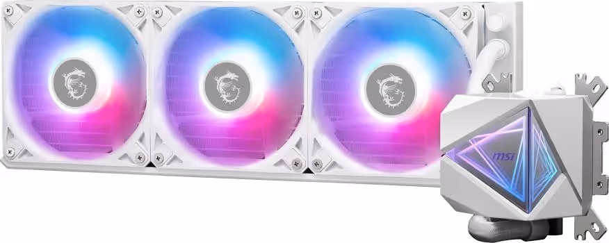 MSI MAG CORELIQUID I360 360mm Blanc - vue 2