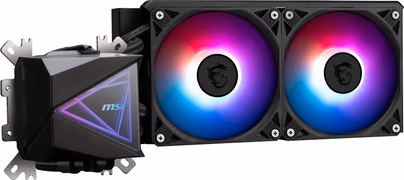 MSI MAG CORELIQUID I240 240mm Noir - vue 2