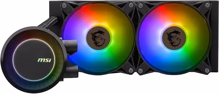 MSI MAG CORELIQUID E240 240mm Noir - vue 3