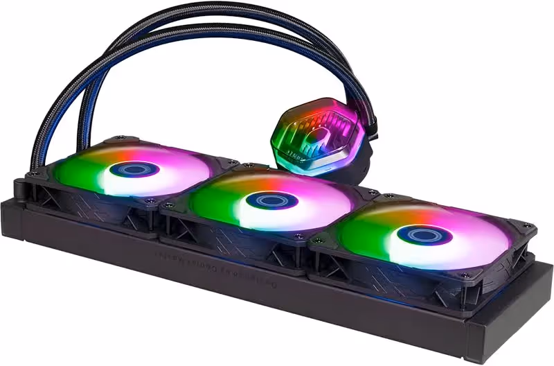Cooler Master MasterLiquid 360 Atmos Noir - vue 3