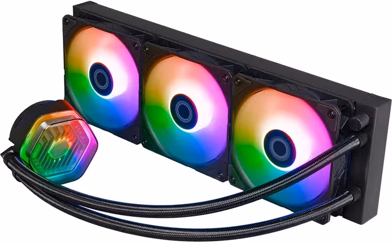 Cooler Master MasterLiquid 360 Atmos Noir - vue 4
