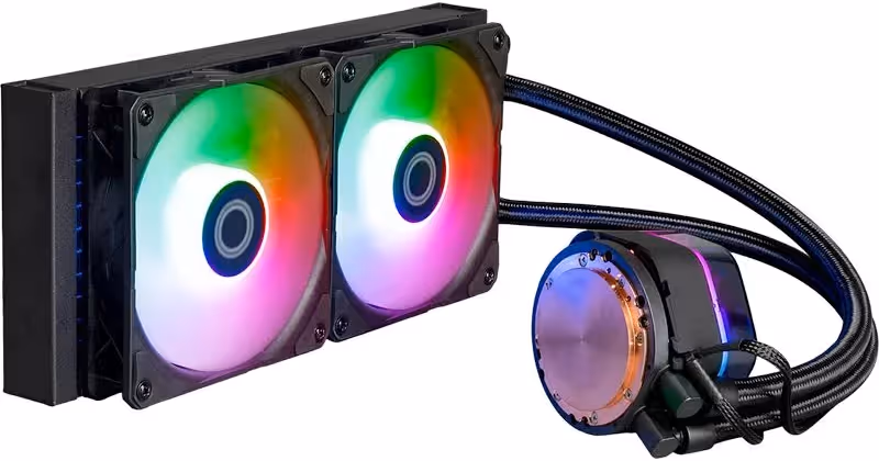 Cooler Master MasterLiquid 240 Atmos Noir - vue 2
