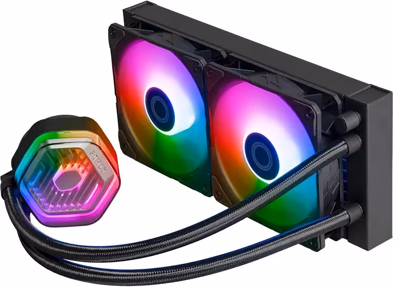 Cooler Master MasterLiquid 240 Atmos Noir - vue 5
