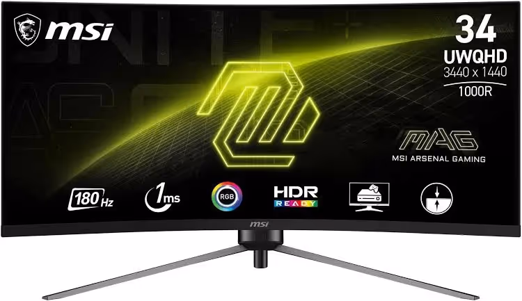 MSI MAG 345CQRDE 34 pouces - vue 2