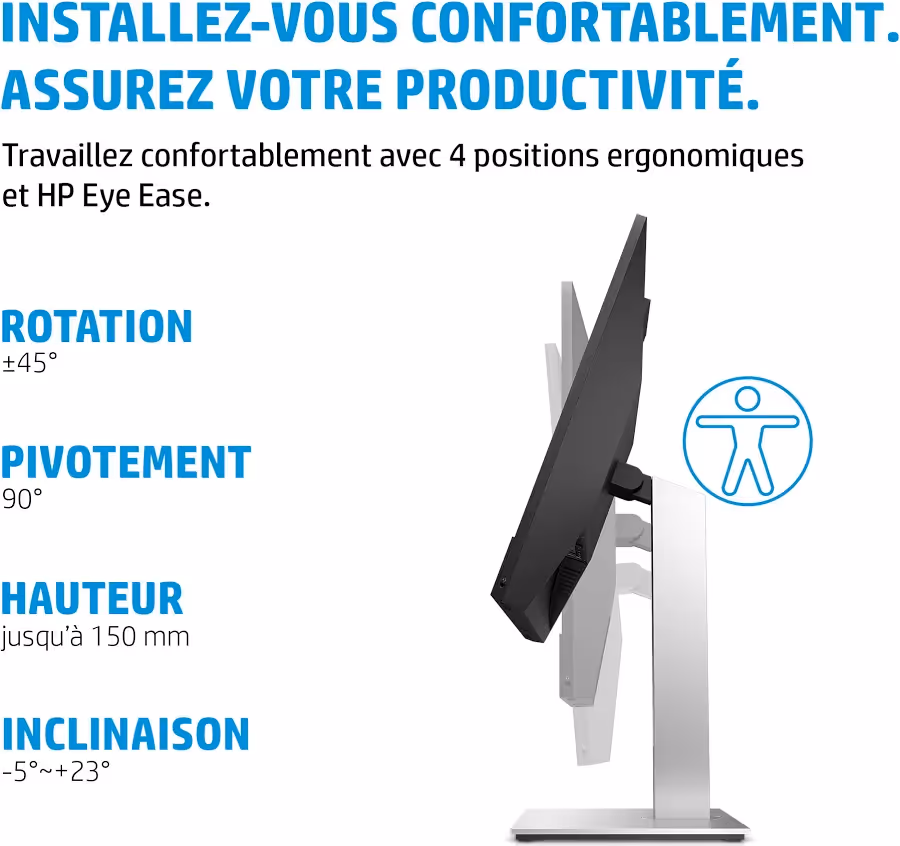 HP E24m G4 24 pouces - vue 2