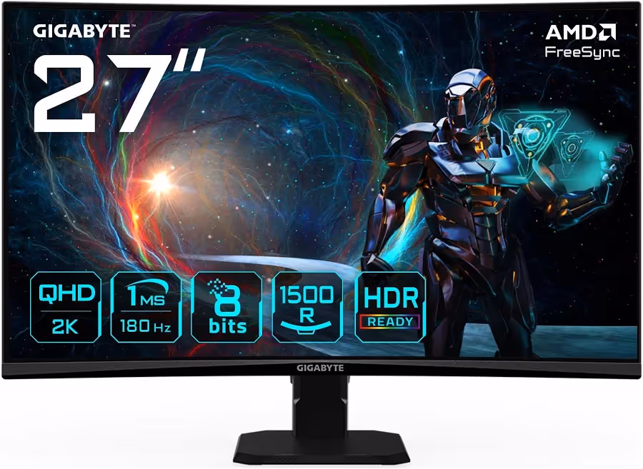 GIGABYTE AOC GS27QCA 27 pouces - vue 2
