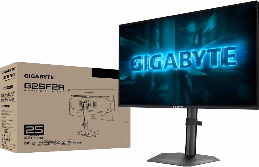 GIGABYTE G25F2A 24.5 pouces - vue 4