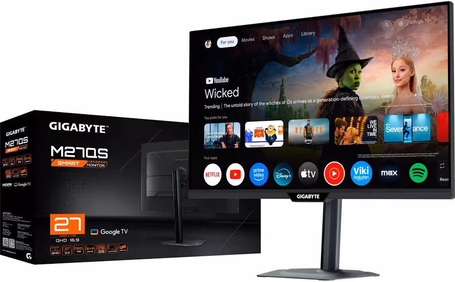 GIGABYTE BenQ M27QS 27 pouces - vue 3