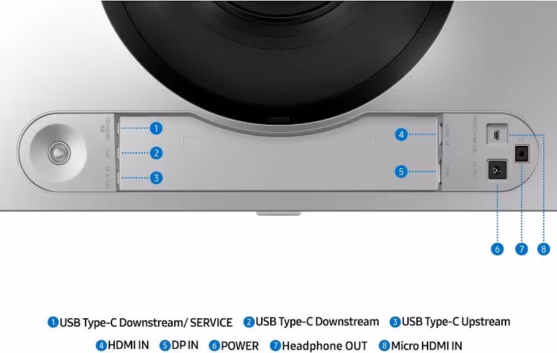 Samsung Odyssey OLED G9 49 pouces - vue 3