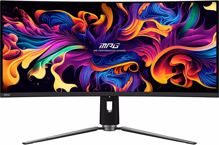 MSI MPG 341CQPX 34 pouces OLED - vue 3