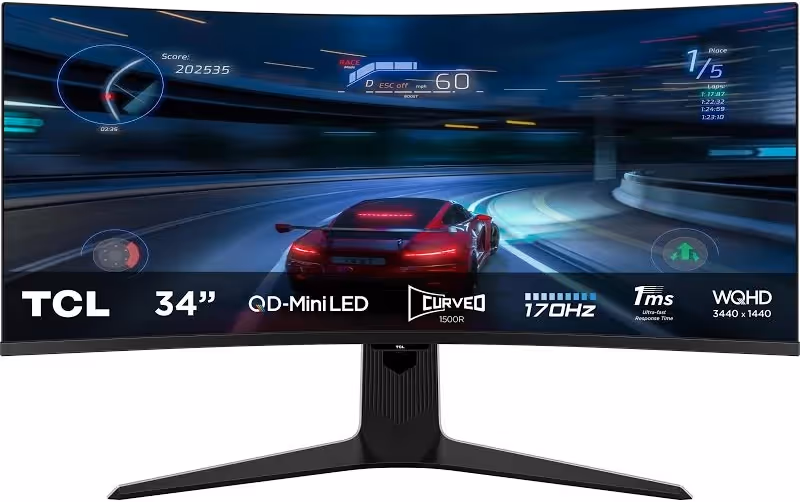 TCL 34R83Q 34 pouces - vue 2