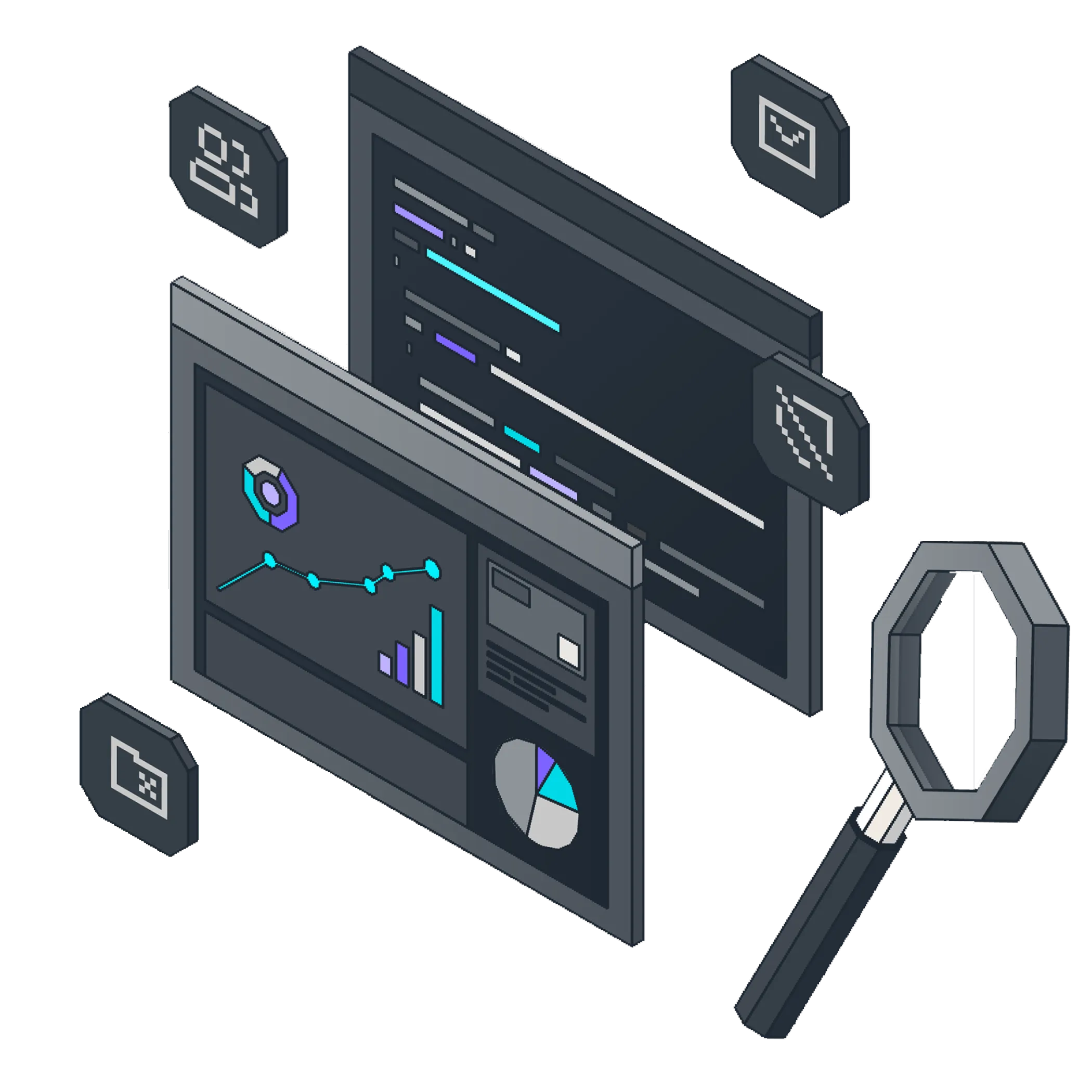 Woolves illustration representing one-off pentest security assessment