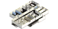 Cuisine modulaire de 1000 couverts
