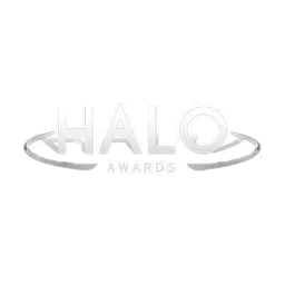 Halo Awards logo with the word 'HALO' encircled by a ring and 'AWARDS' in smaller letters below.