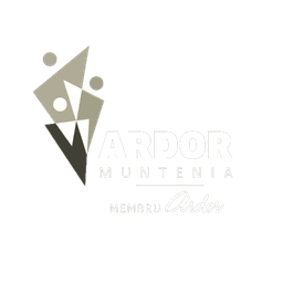 Logo with two stylized figures above the bold text 'ARDOR MUNTENIA' and smaller script text 'MEMBRU Ardor' beneath.